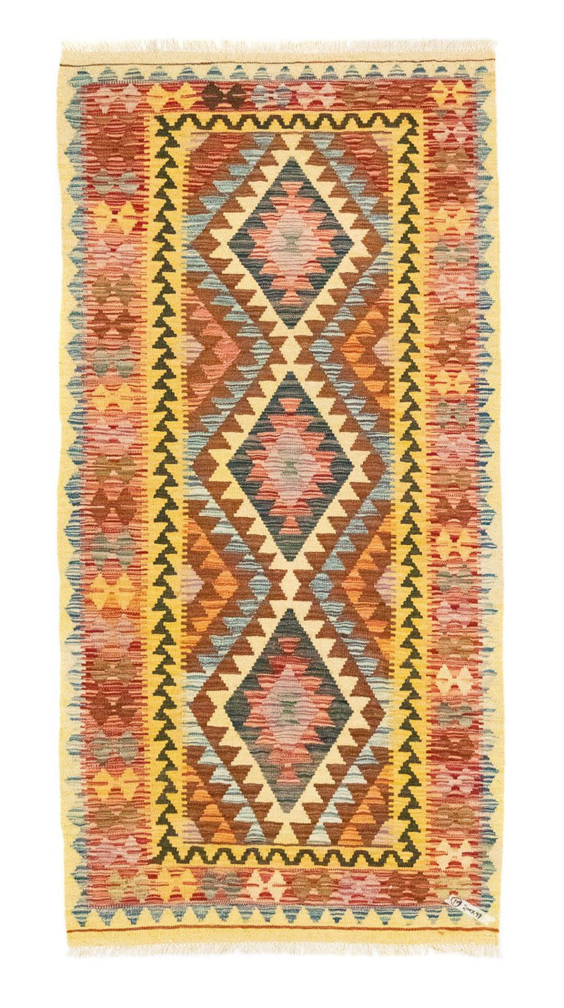 Afghansk kilim Teppe 200x99cm