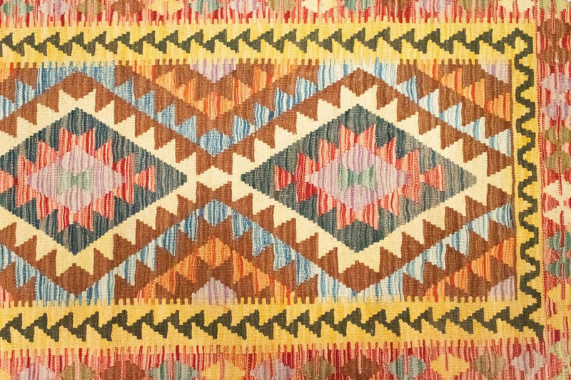 Afghansk kilim Teppe 200x99cm