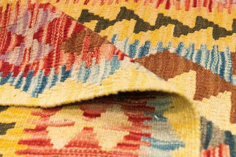 Afghansk kilim Teppe 200x99cm