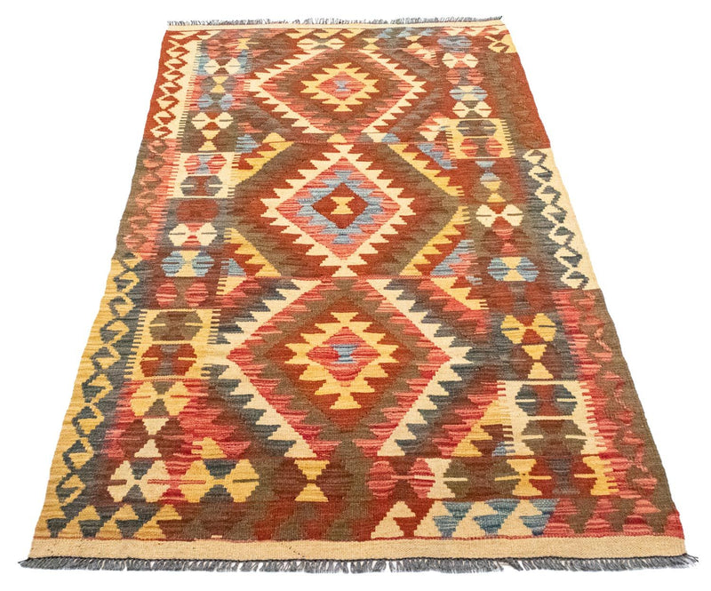 Afghansk kilim Teppe 104x192cm