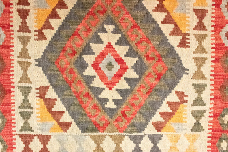 Kelimteppe - Orientalsk - 120 x 77 cm - oransje