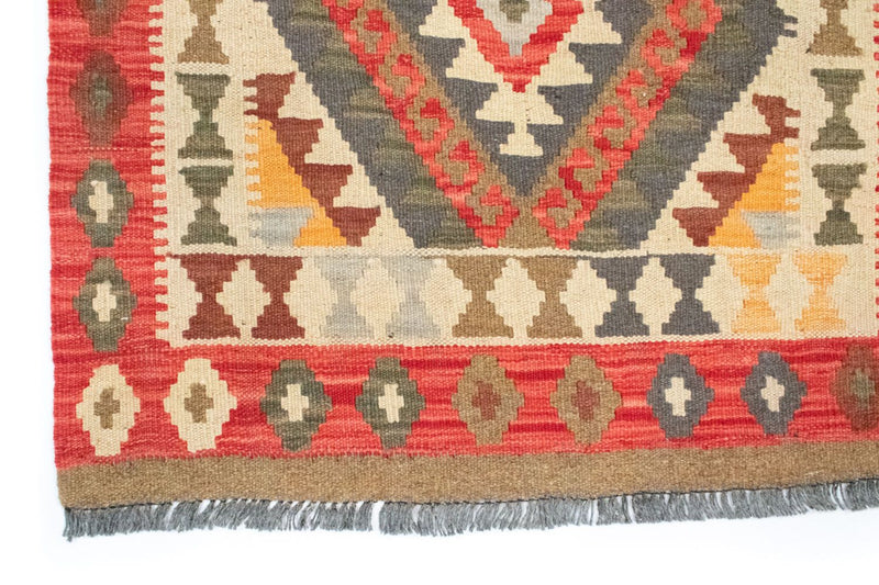 Kelimteppe - Orientalsk - 120 x 77 cm - oransje