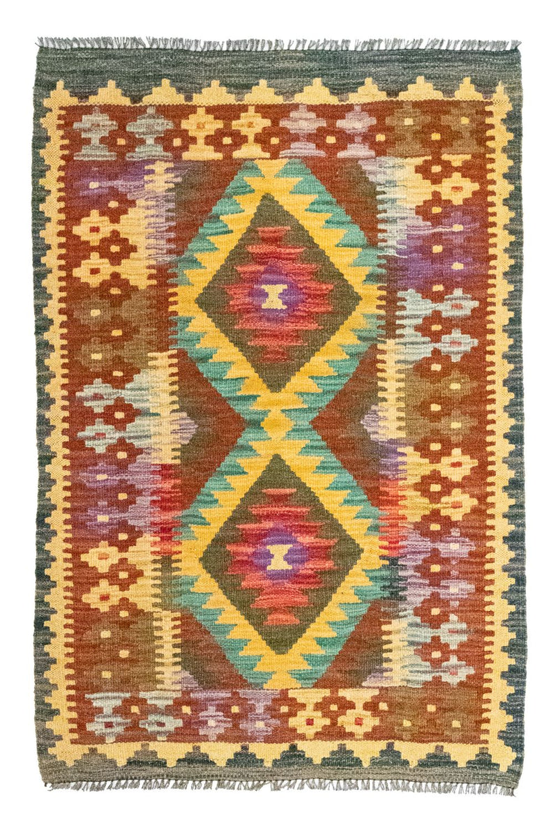 Afghansk kilim Teppe 123x80cm