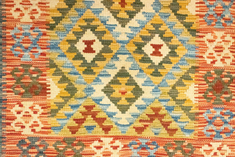 Afghansk kilim Teppe 131x83cm