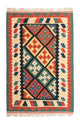 Kelimteppe - Orientalsk - 123 x 82 cm - blå