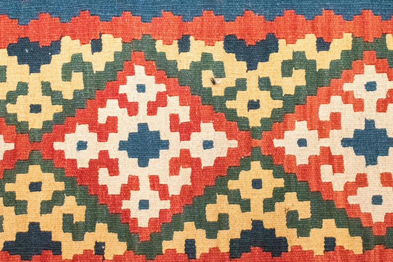 Kelimteppe - Orientalsk - 124 x 80 cm - oransje