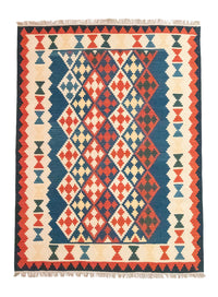 Kelimteppe - Orientalsk - 240 x 185 cm - blå – product image