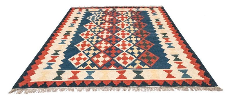 Kelimteppe - Orientalsk - 240 x 185 cm - blå