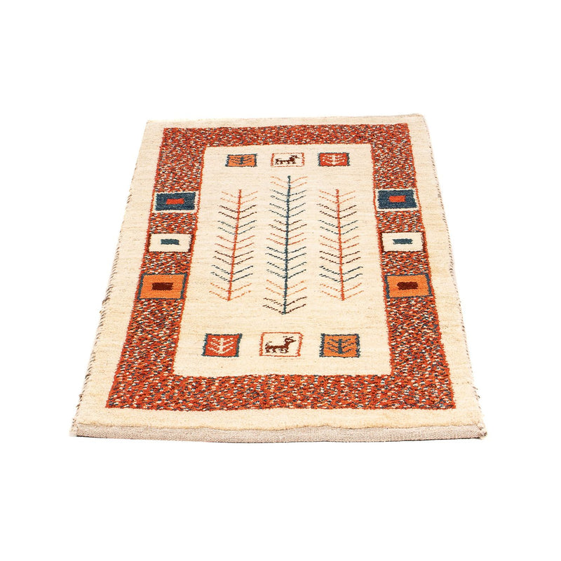 Persisk Gabbeh Teppe 102x57cm - Perserteppich Wollteppich