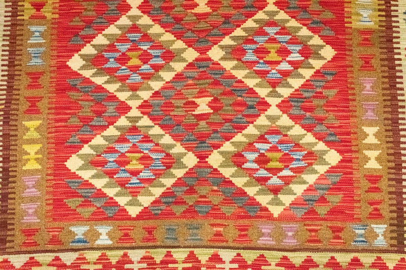 Afghansk kilim Teppe 242x156cm