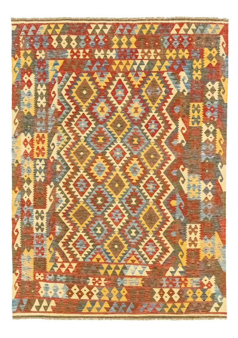Afghansk kilim Teppe 206x289cm