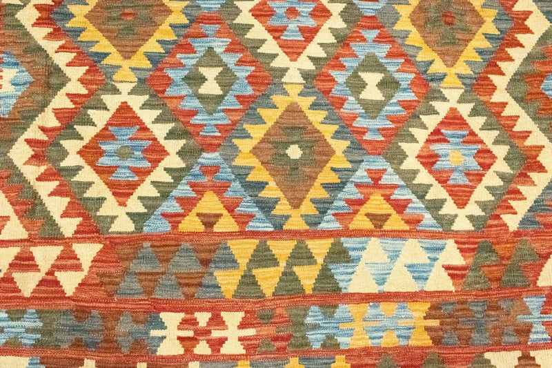 Afghansk kilim Teppe 206x289cm