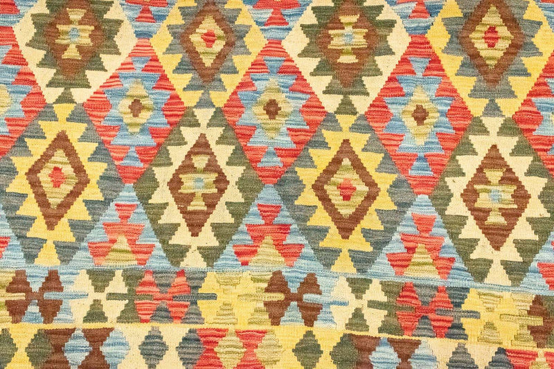 Afghansk kilim Teppe 200x296cm
