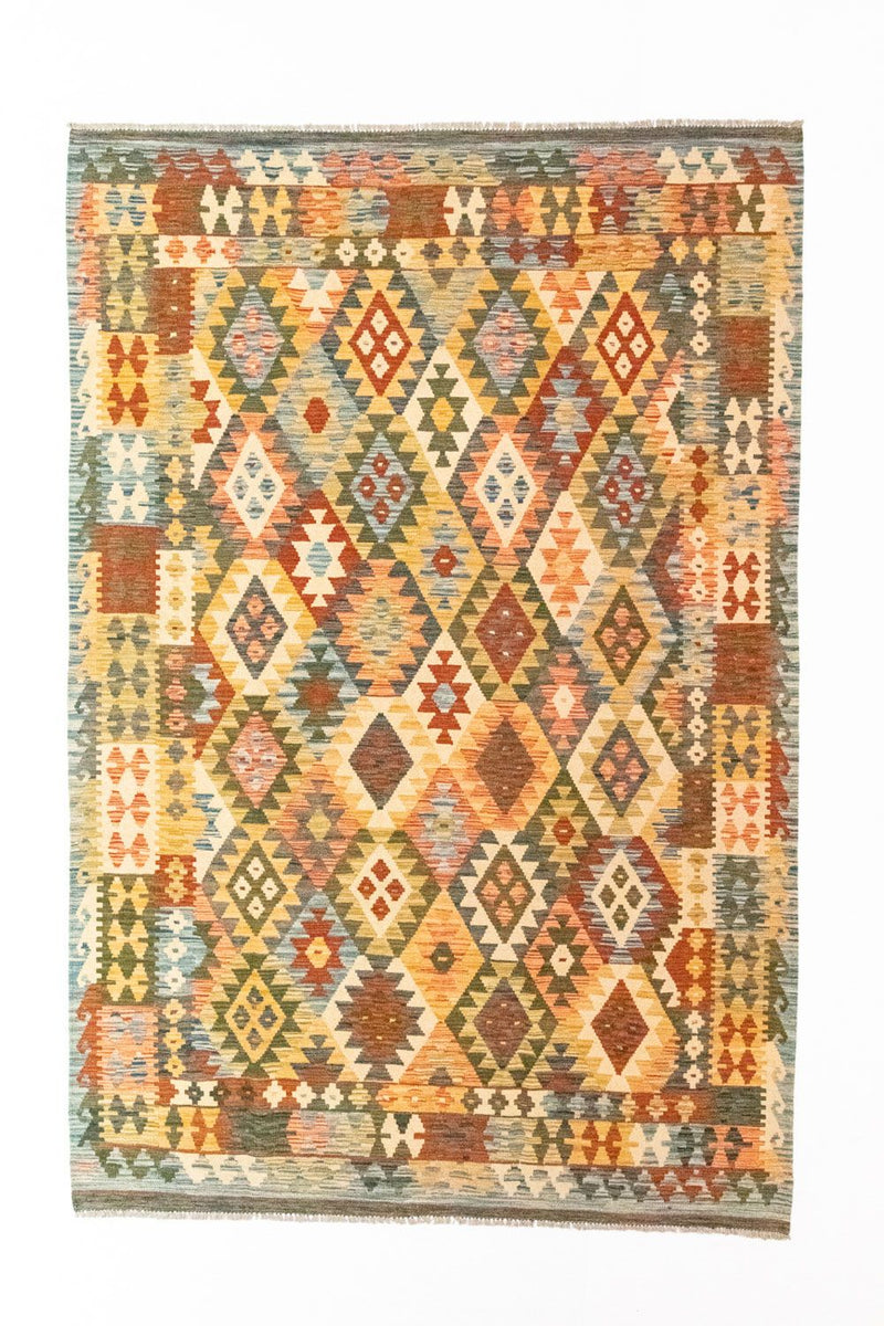 Afghansk kilim Teppe 296x197cm