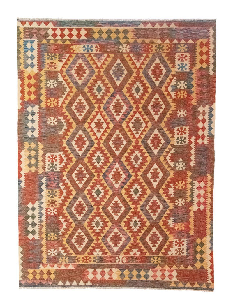 Afghansk kilim Teppe 201x287cm