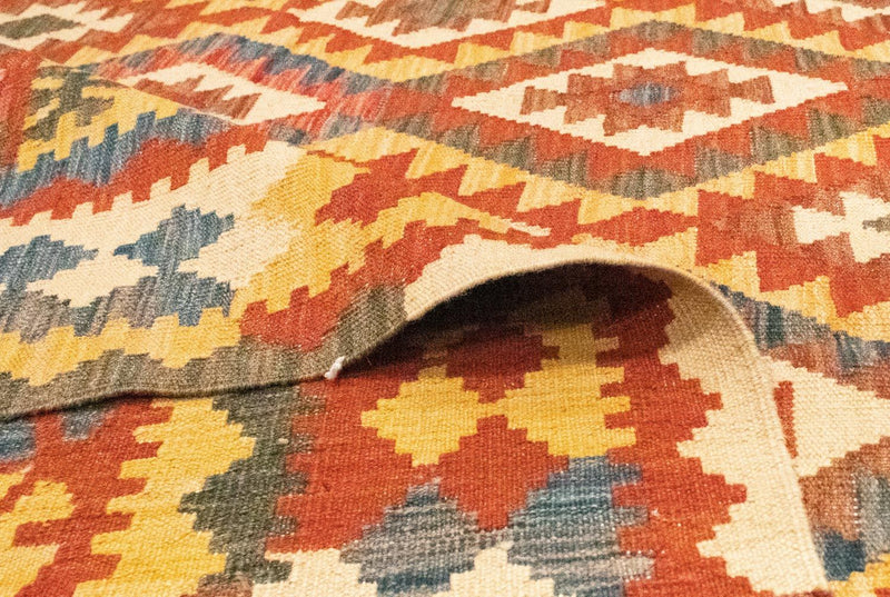 Afghansk kilim Teppe 201x287cm