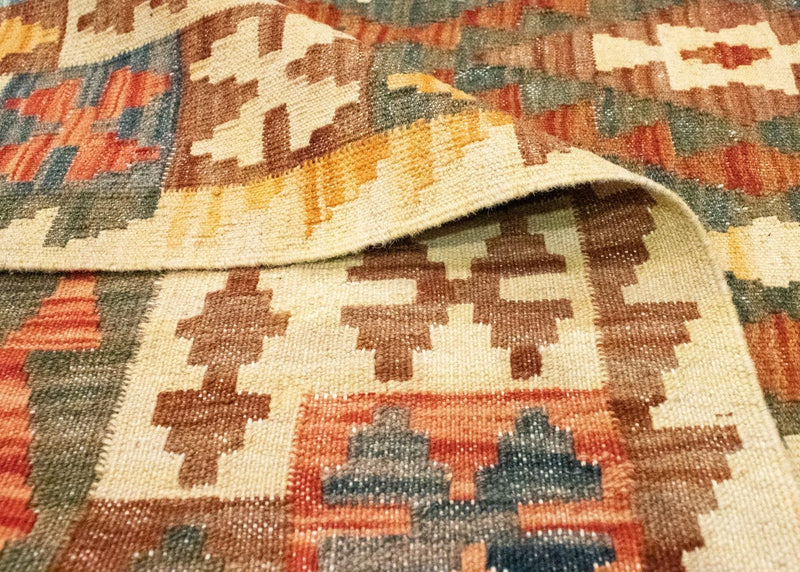 Afghansk kilim Teppe 295x202cm