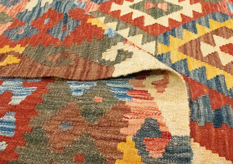 Afghansk kilim Teppe 300x207cm