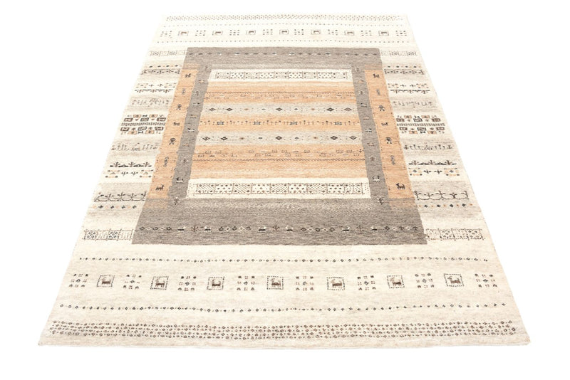 Indo Loribaft-teppe 140x201cm - Ullteppe - mørk beige