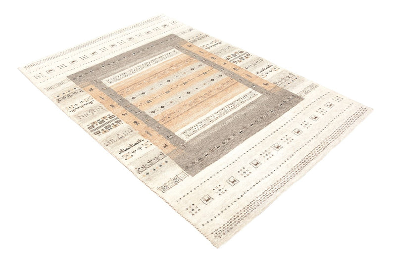Indo Loribaft-teppe 140x201cm - Ullteppe - mørk beige