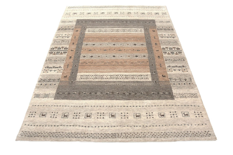 Indo Loribaft-teppe 248x302cm - Ullteppe - mørk beige