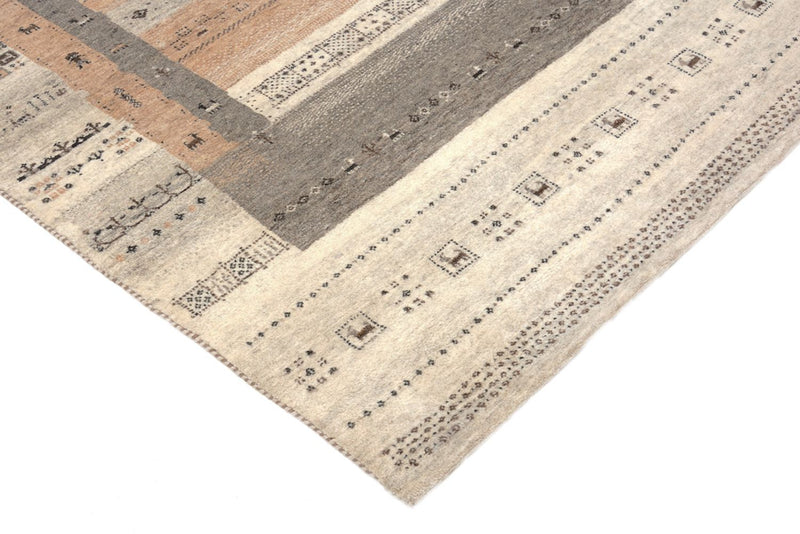 Indo Loribaft-teppe 248x302cm - Ullteppe - mørk beige
