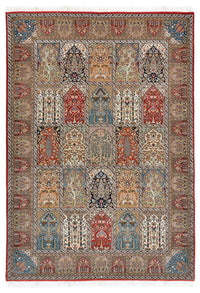 Orientalsk teppe - Ghom - Indus - 242 x 172 cm - mørk beige – product image