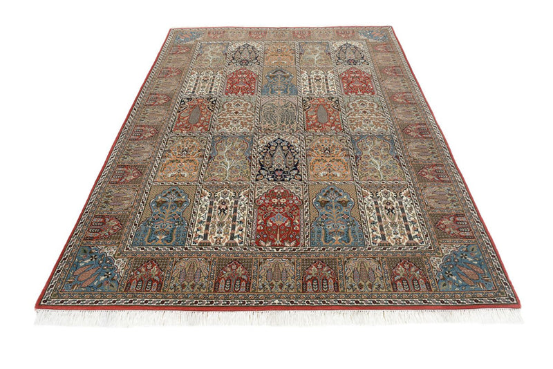 Orientalsk teppe - Ghom - Indus - 242 x 172 cm - mørk beige