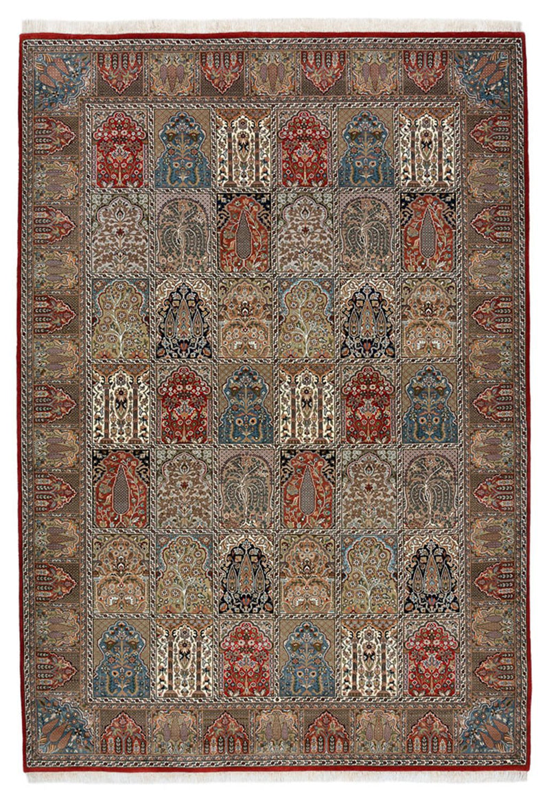 Indo Qom Teppe 306x211cm - Orientalsk teppe