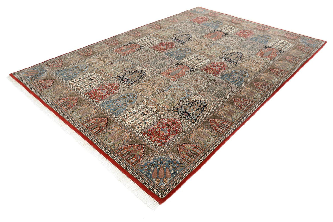 Indo Qom Teppe 306x211cm - Orientalsk teppe