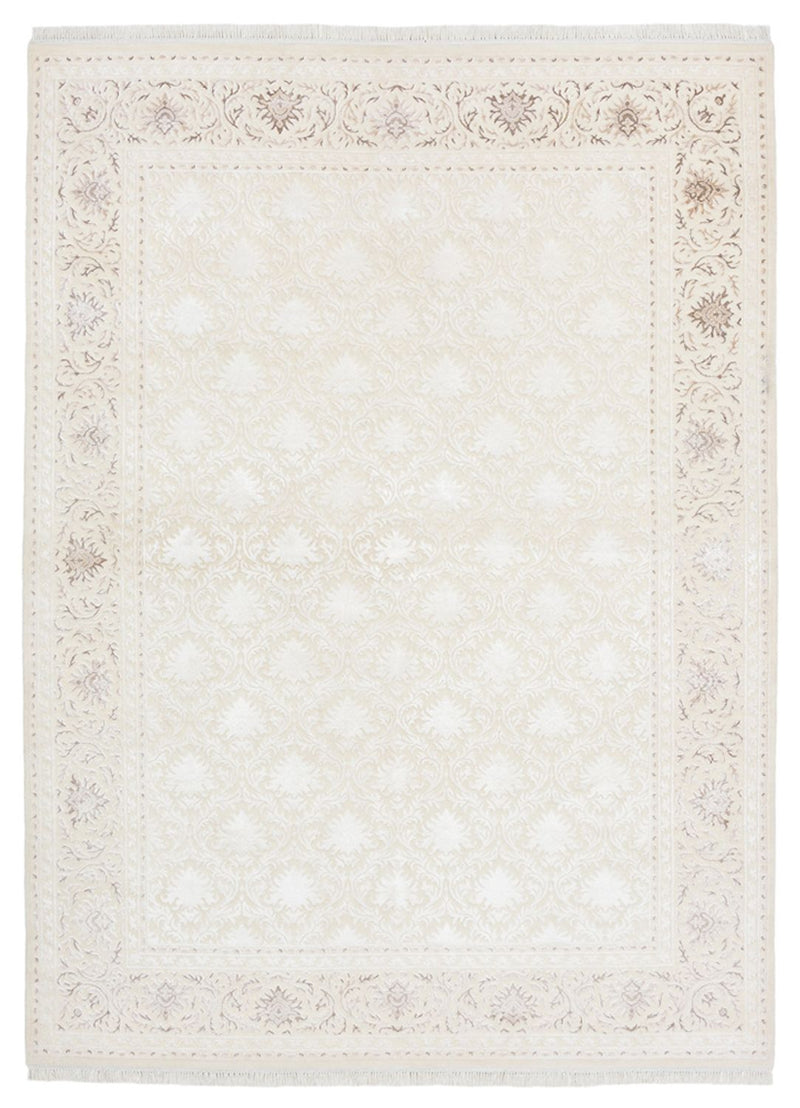 Orientalsk teppe - 240 x 176 cm - hvit