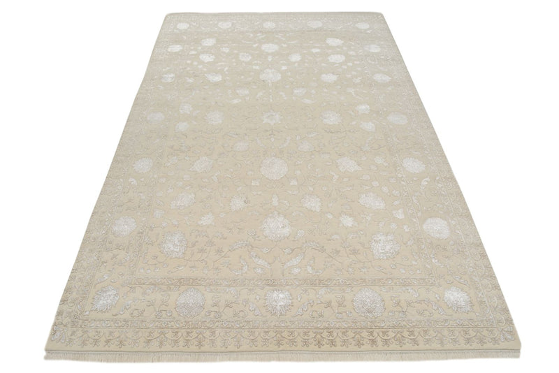 Orientalsk teppe 208x302cm - krem