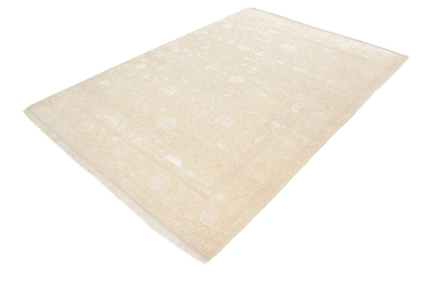 Orientalsk teppe - 239 x 171 cm - krem