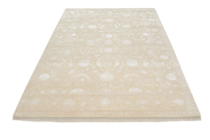 Orientalsk teppe - 239 x 171 cm - krem