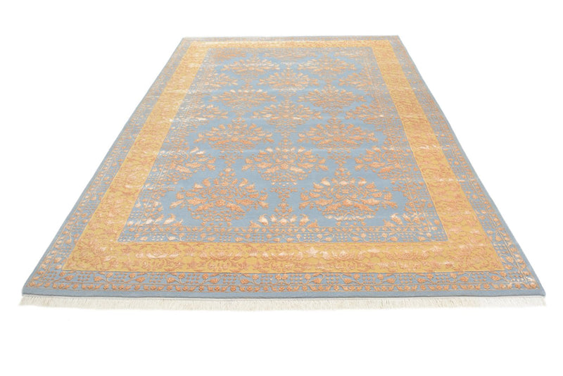Orientalsk teppe - 307 x 206 cm - lyseblå