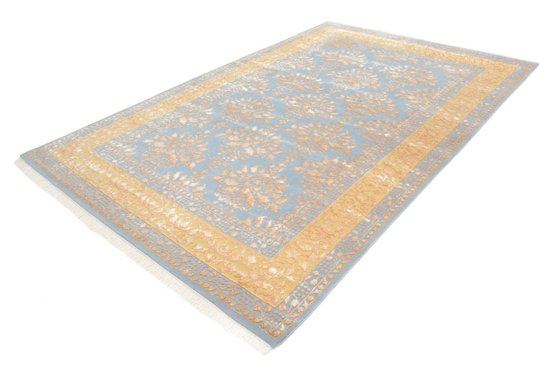 Orientalsk teppe - 307 x 206 cm - lyseblå