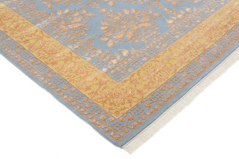 Orientalsk teppe - 307 x 206 cm - lyseblå