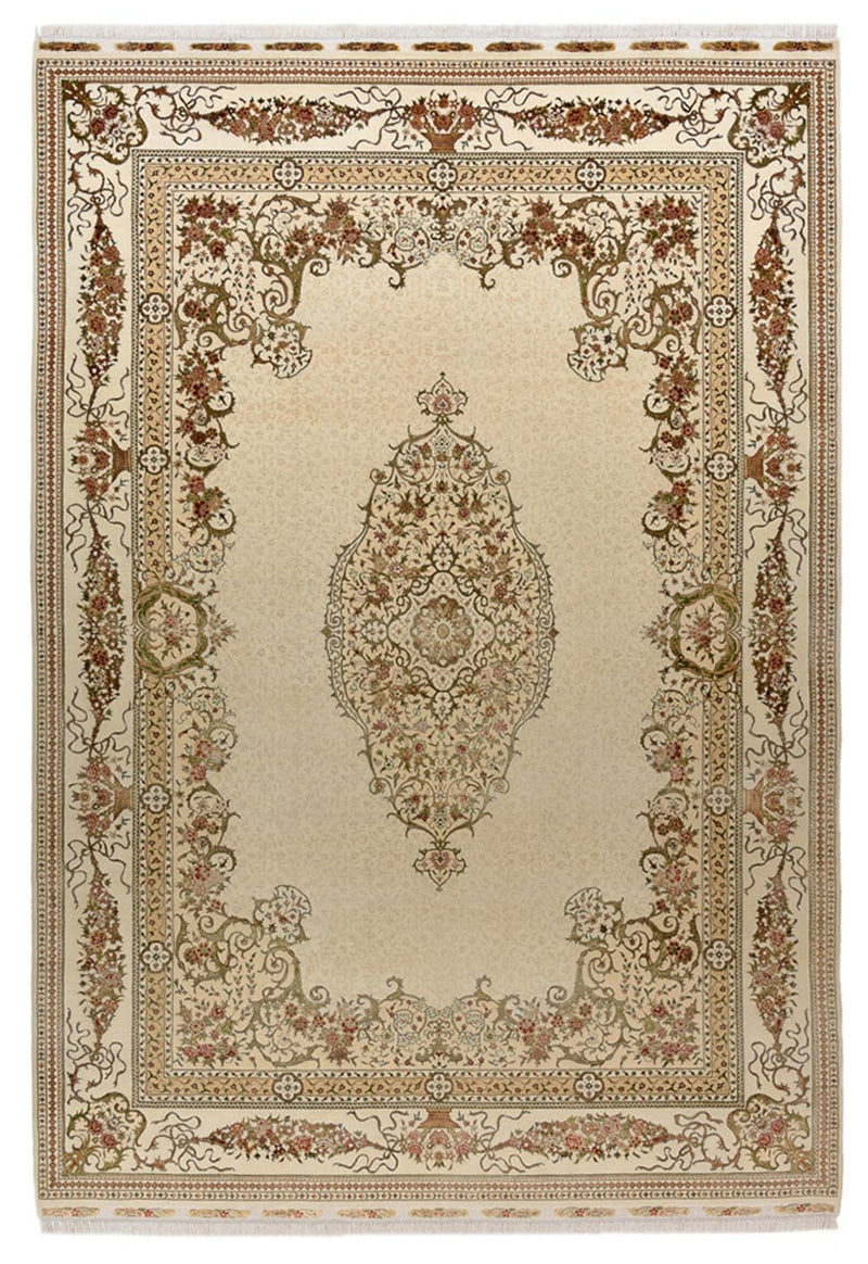 Indo Tabriz Teppe 304x209cm - Orientalsk teppe