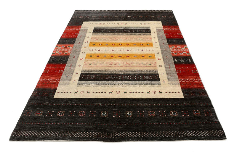 Indo Loribaft-teppe 166x240cm - Ullteppe - flerfarget