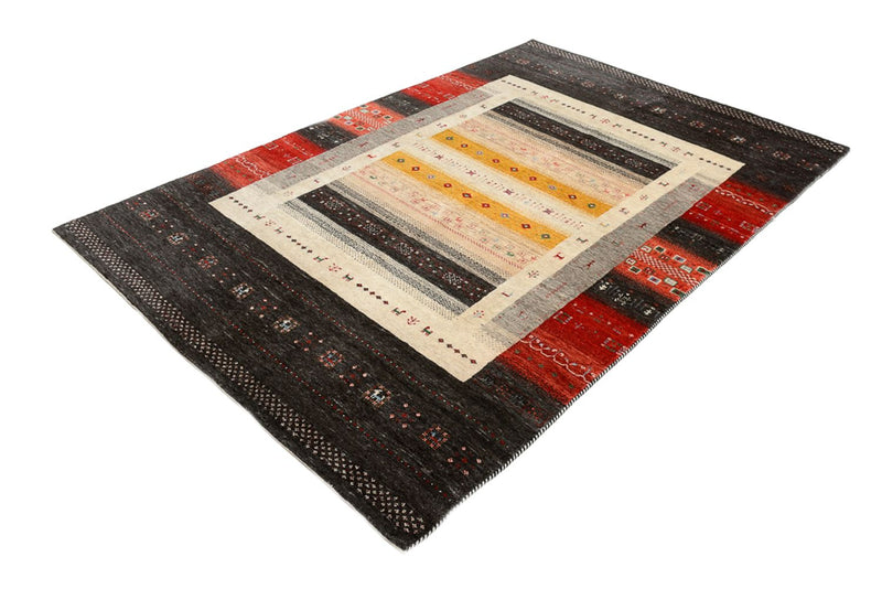 Indo Loribaft-teppe 166x240cm - Ullteppe - flerfarget