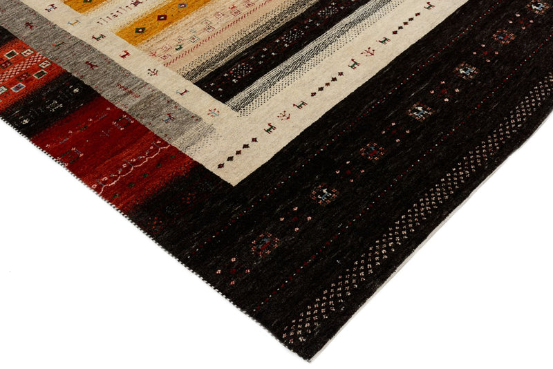 Indo Loribaft-teppe 166x240cm - Ullteppe - flerfarget