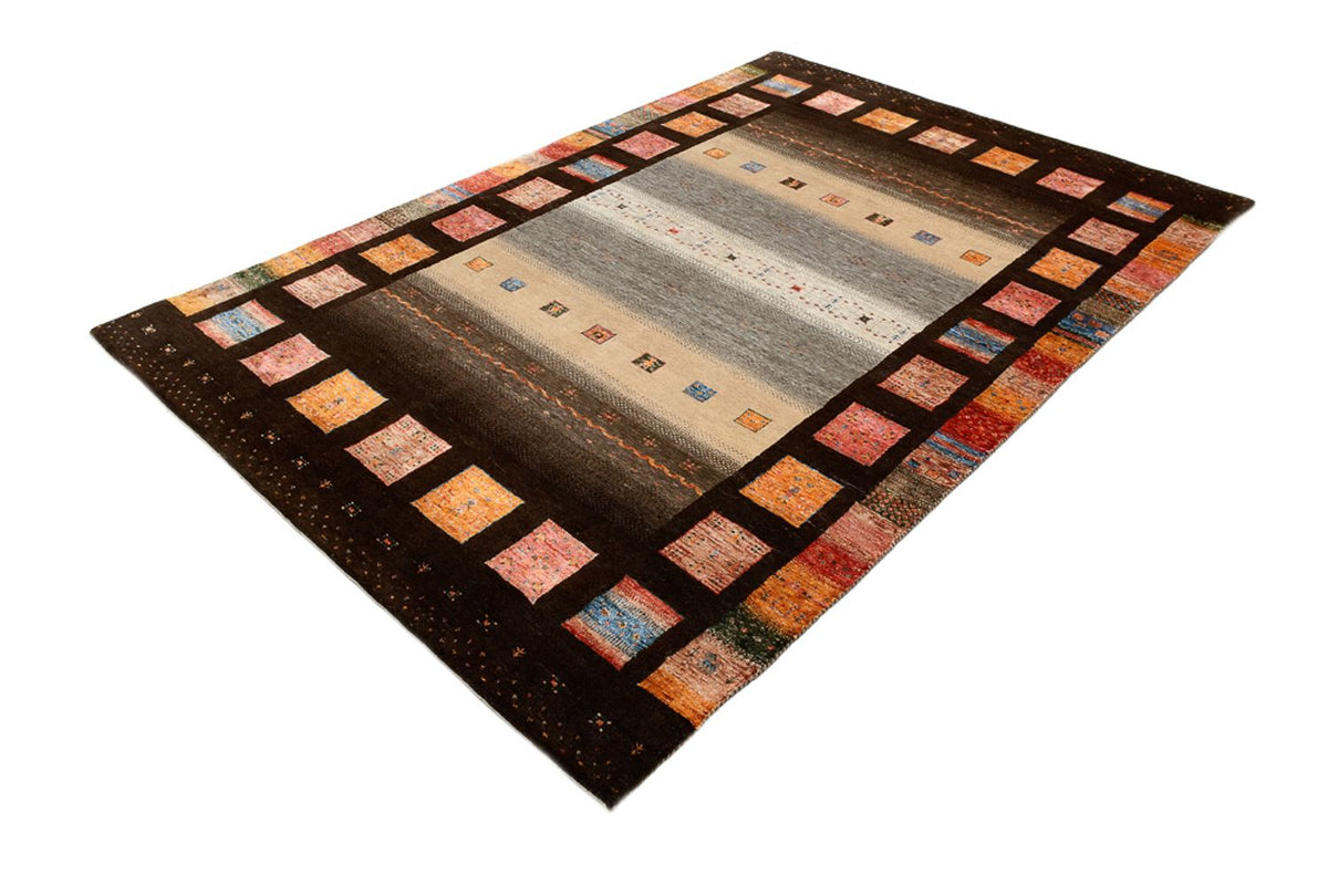 Indo Loribaft-teppe 174x249cm - Ullteppe - flerfarget