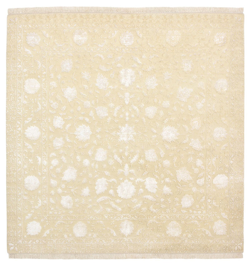 Orientalsk teppe 205x206cm - lys beige