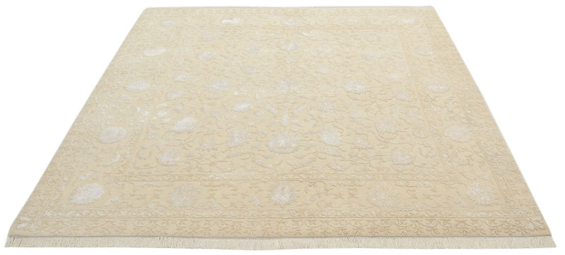 Orientalsk teppe 205x206cm - lys beige