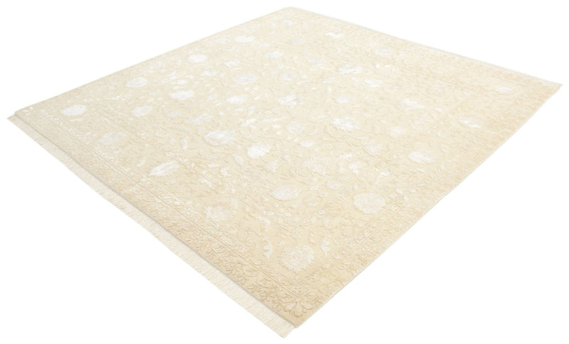 Orientalsk teppe 205x206cm - lys beige