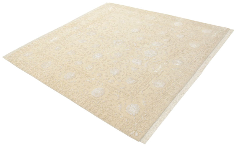 Orientalsk teppe 205x206cm - lys beige