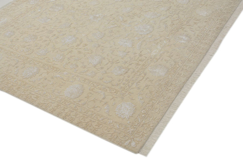 Orientalsk teppe 205x206cm - lys beige