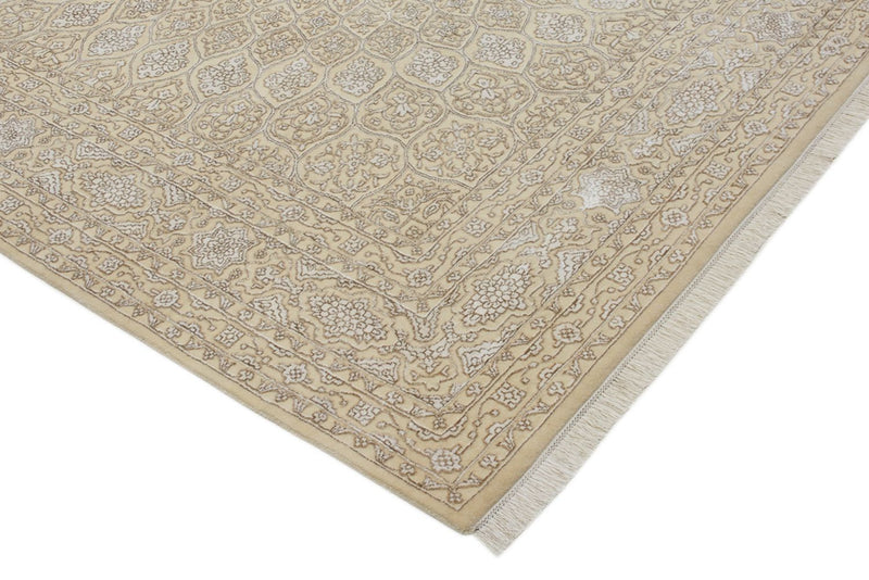 Orientalsk teppe square  - 246 x 245 cm - mørk beige