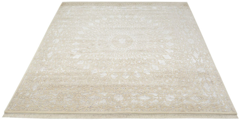 Orientalsk teppe square  - 246 x 245 cm - mørk beige