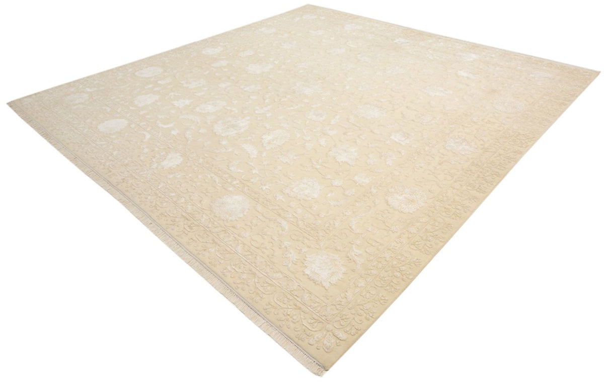 Orientalsk teppe 301x309cm - lys beige